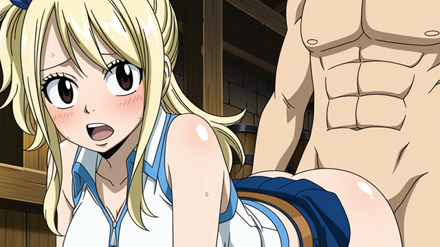 Fairy Tail Lucy Heartfilia Cosplay Hentai Parody with Big Tits, Ass, and Wet Pussy Milf Teen