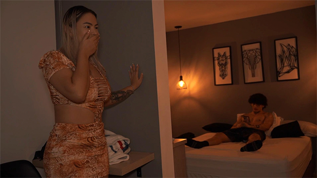 Busty Stepmom Catches Me Masturbating in Her Room!