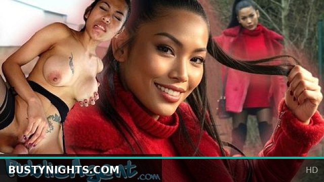 Public Agent - BIG TITS ASIAN really loves cock and rides enthusiastically